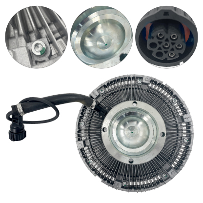 Cooling Fan Clutch Compatible With Volvo VT VTL D13/D11/D16, Mack MP7/MP8