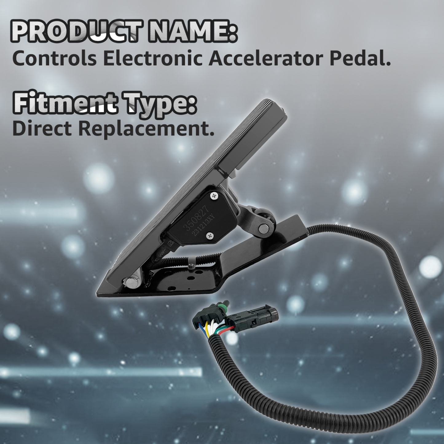 Controls Accelerator Pedal Compatible with Williams Controls Accelerator Pedal WM526