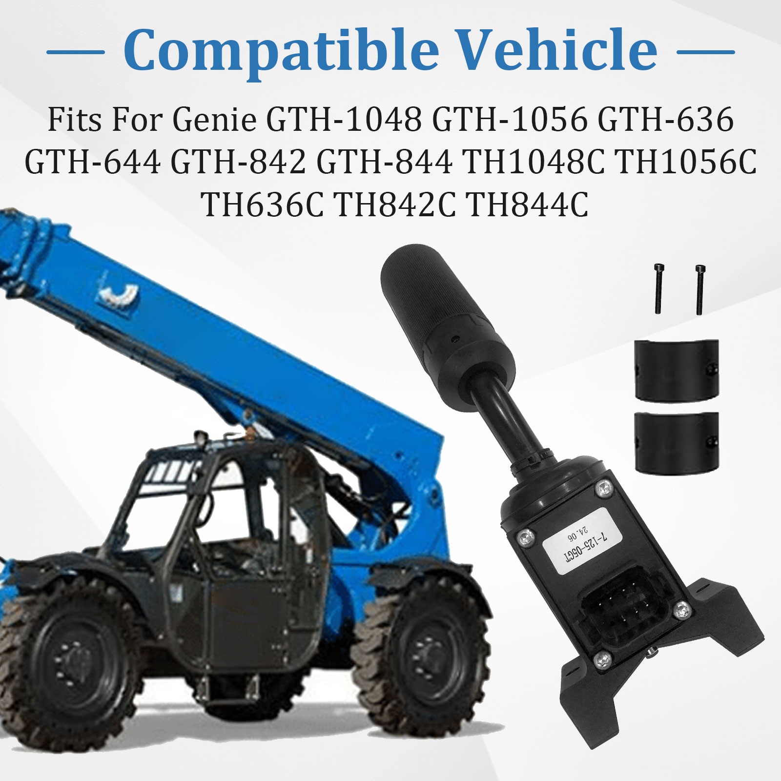 7-125-05GT Shift Lever Transmission Shifter Assembly Fits for Genie GTH-1048 GTH-1056 GTH-636 TH1048C TH1056C 