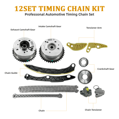 Timing Chain Kit with VVT Gear Replacement for Kia/Optima/Sorento/Sportage