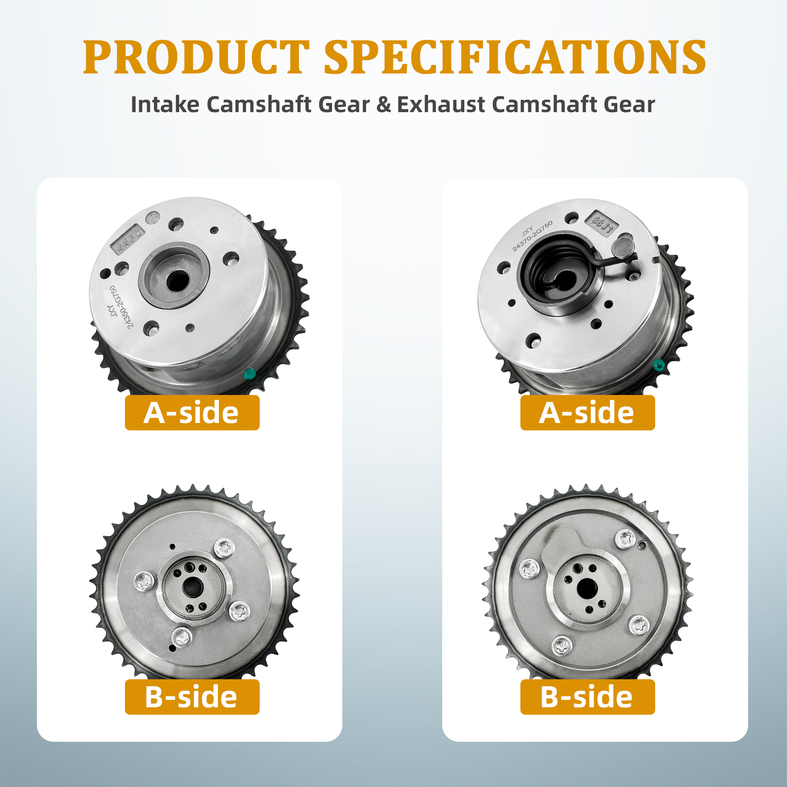 Timing Chain Kit with VVT Gear Replacement for Kia/Optima/Sorento/Sportage