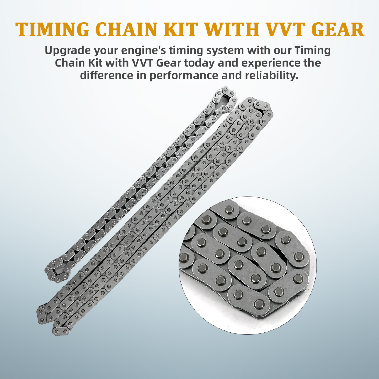 Timing Chain Kit with VVT Gear Replacement for Kia/Optima/Sorento/Sportage