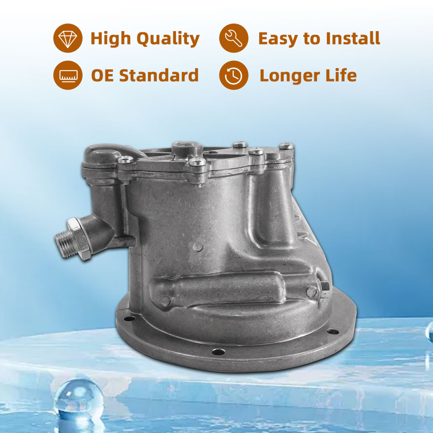 0002301365 Diesel Vacuum Pump Fits For Mercedes-Benz 1977-1985 300SD 300TD 240D 300CD 300D