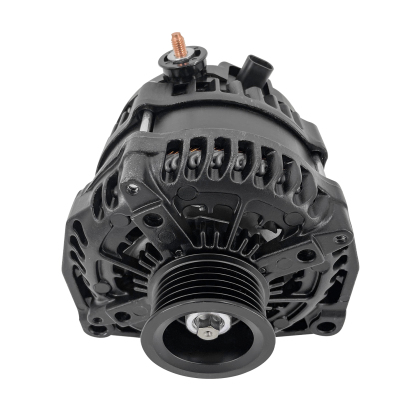 15093928 Black 14 V High Output Alternator 300 AMP for 2007-2014 Chevy Silverado 1500 2500HD 3500HD