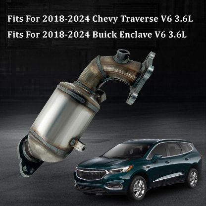 Rear Catalytic Converter fit for 2018-2023 Chevy Traverse V6 3.6L, For 2018-2024 Buick Enclave V6 3.6L #674-068