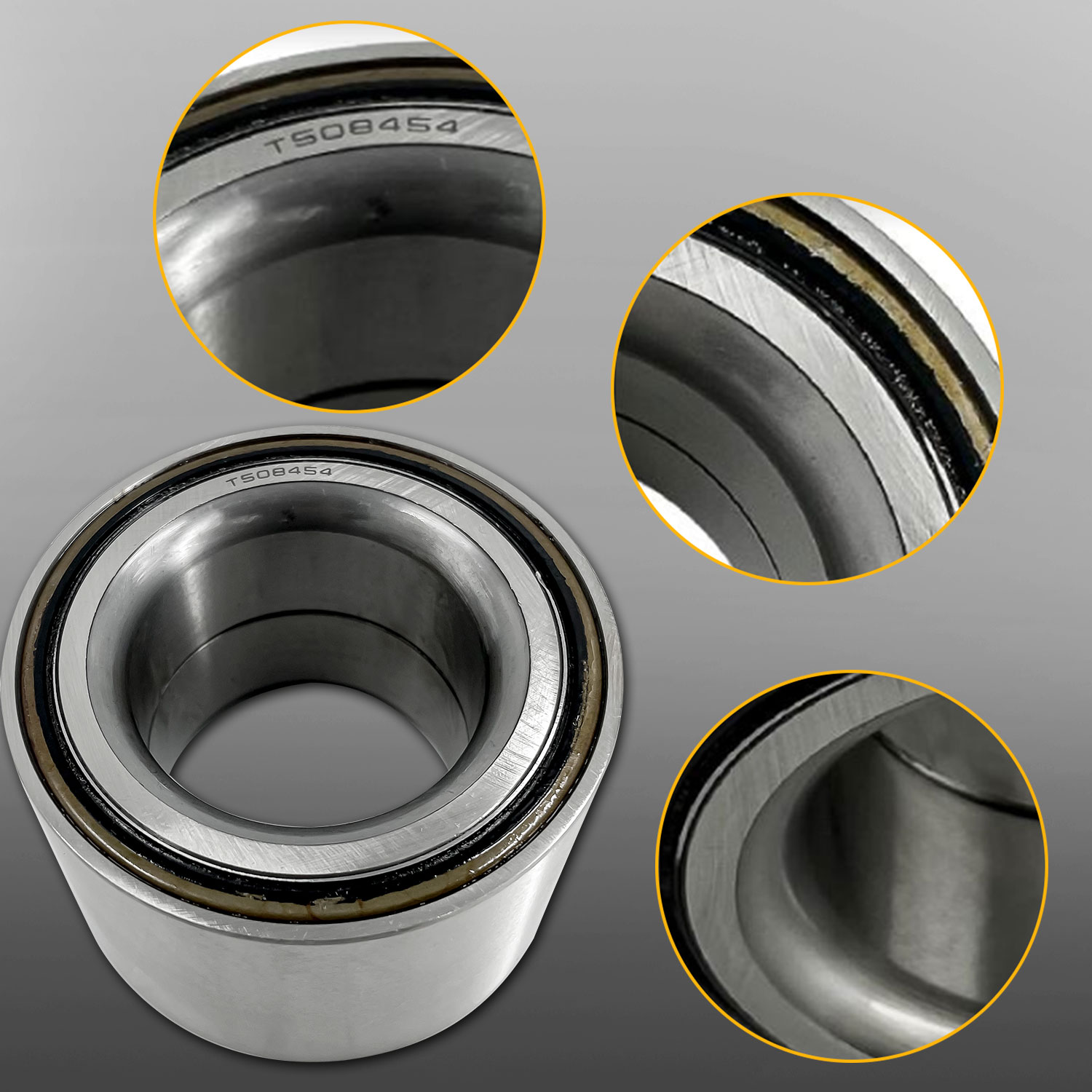4Pcs 50mm Bearing Cartridge Fit for Dexter Trailer Axle, Fit for Nev-R-Lube Hubs, 7K 8K, T508454