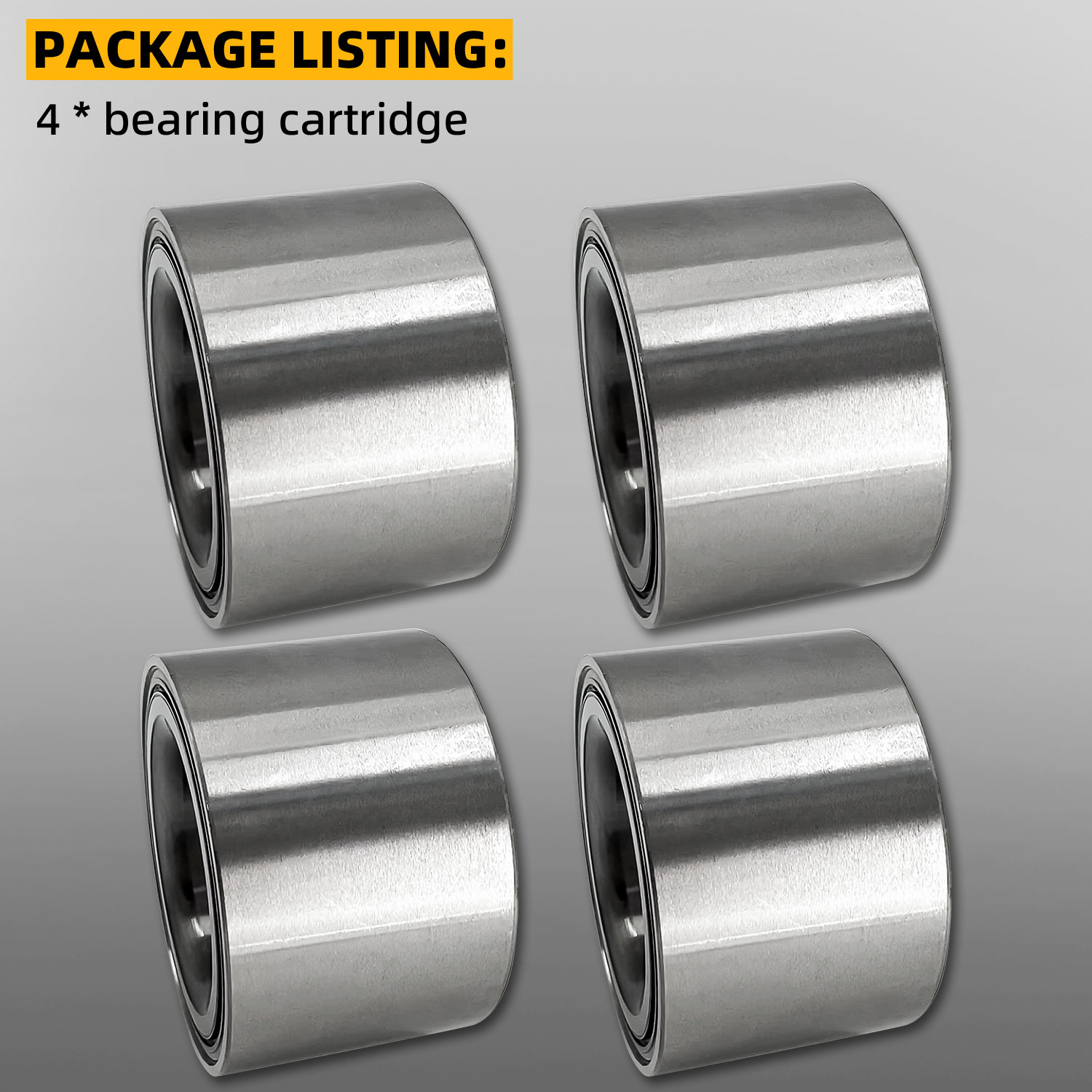 4Pcs 50mm Bearing Cartridge Fit for Dexter Trailer Axle, Fit for Nev-R-Lube Hubs, 7K 8K, T508454