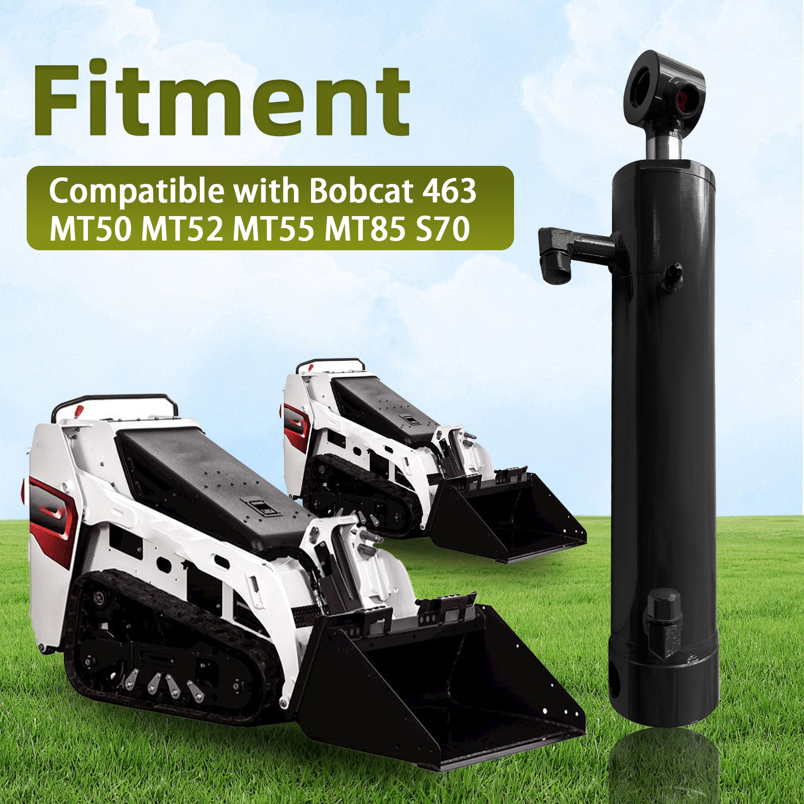 Hydraulic Bucket Tilt Cylinder Fits for Bobcat 463 MT50 MT52 MT55 MT85 S70 #6815798  7361905