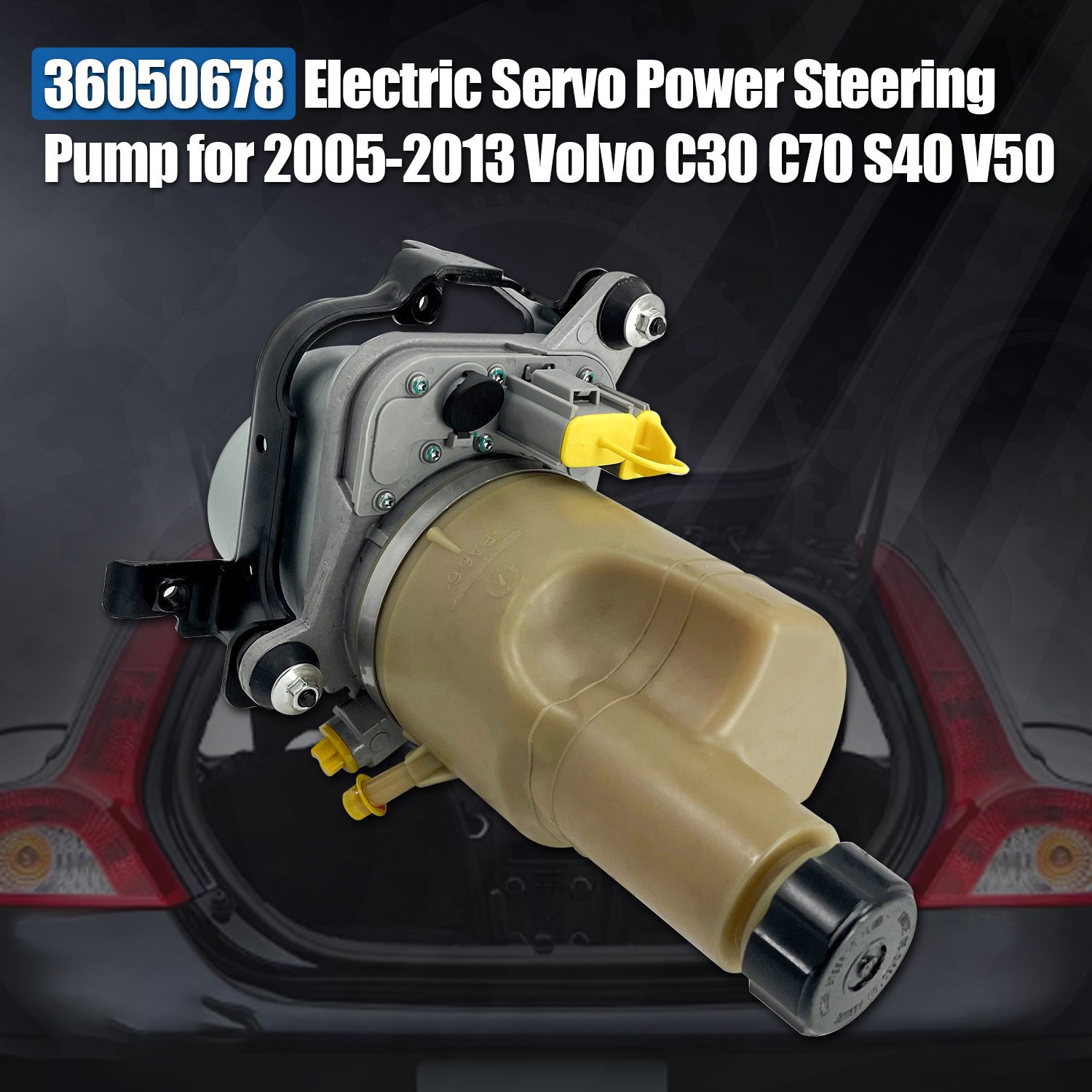 2005-2013 Volvo S40 V50 C30 C70 NEW Electric Power Steering Pump 36050678