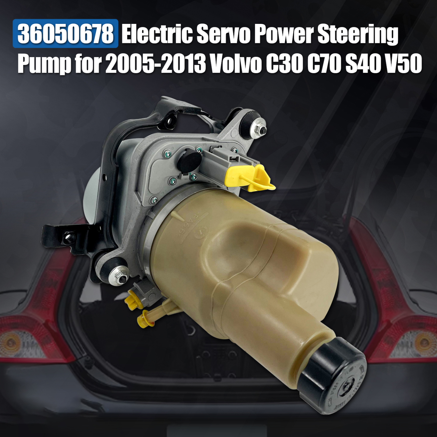 2005-2013 Volvo S40 V50 C30 C70 NEW Electric Power Steering Pump 36050678
