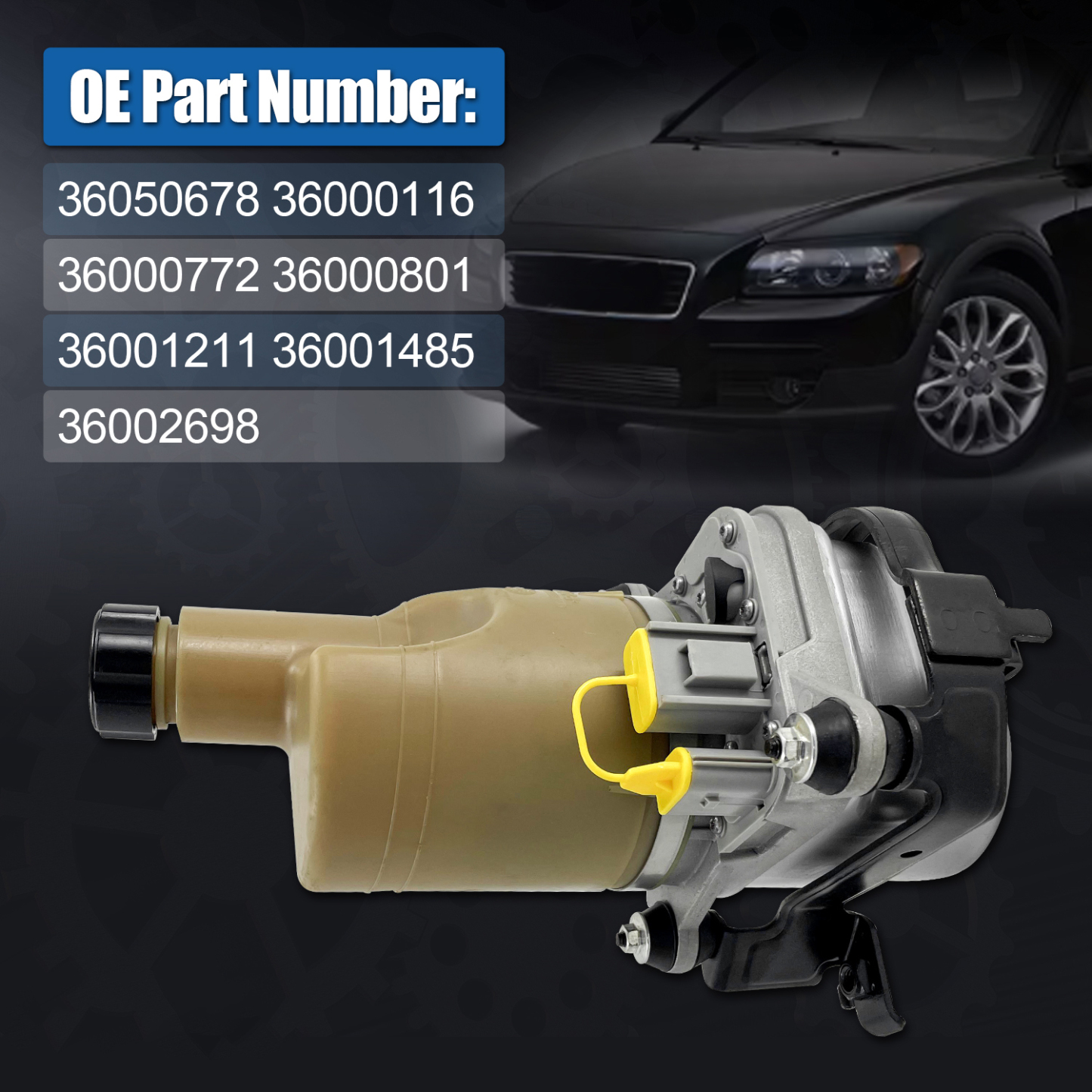 2005-2013 Volvo S40 V50 C30 C70 NEW Electric Power Steering Pump 36050678