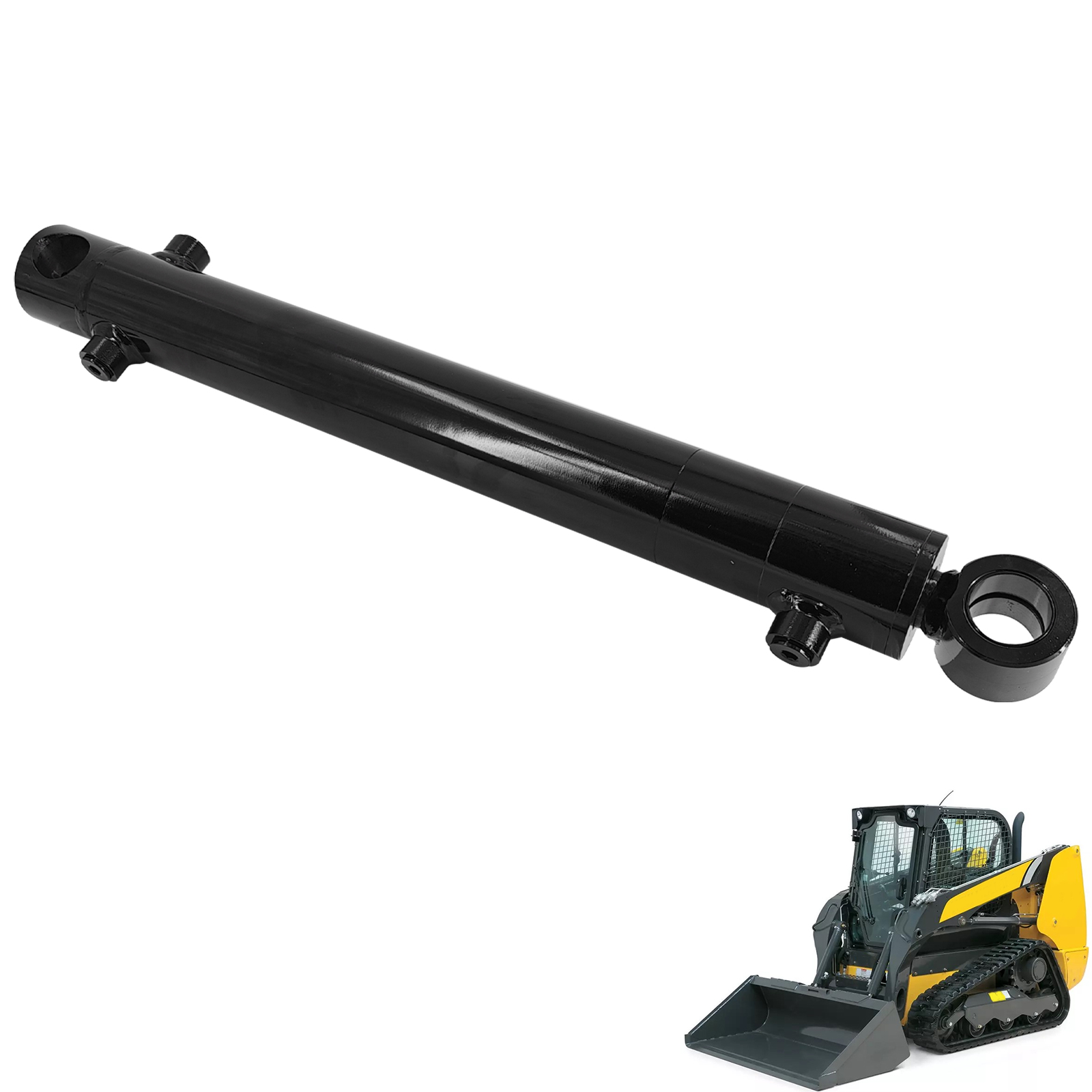 87038982 Bucket Tilt Hydraulic Cylinder Fits for New Holland L865 LS180 LX865 LX885 L180 L185