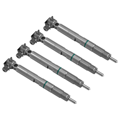 4Pcs Engine Fuel Injectors Compatible with Bobcat Doosan 3.4L D34 Engines 