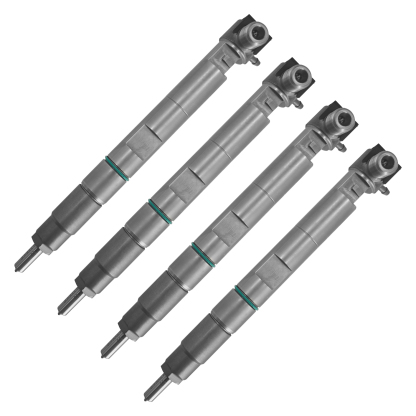 4Pcs Engine Fuel Injectors Compatible with Bobcat Doosan 3.4L D34 Engines 