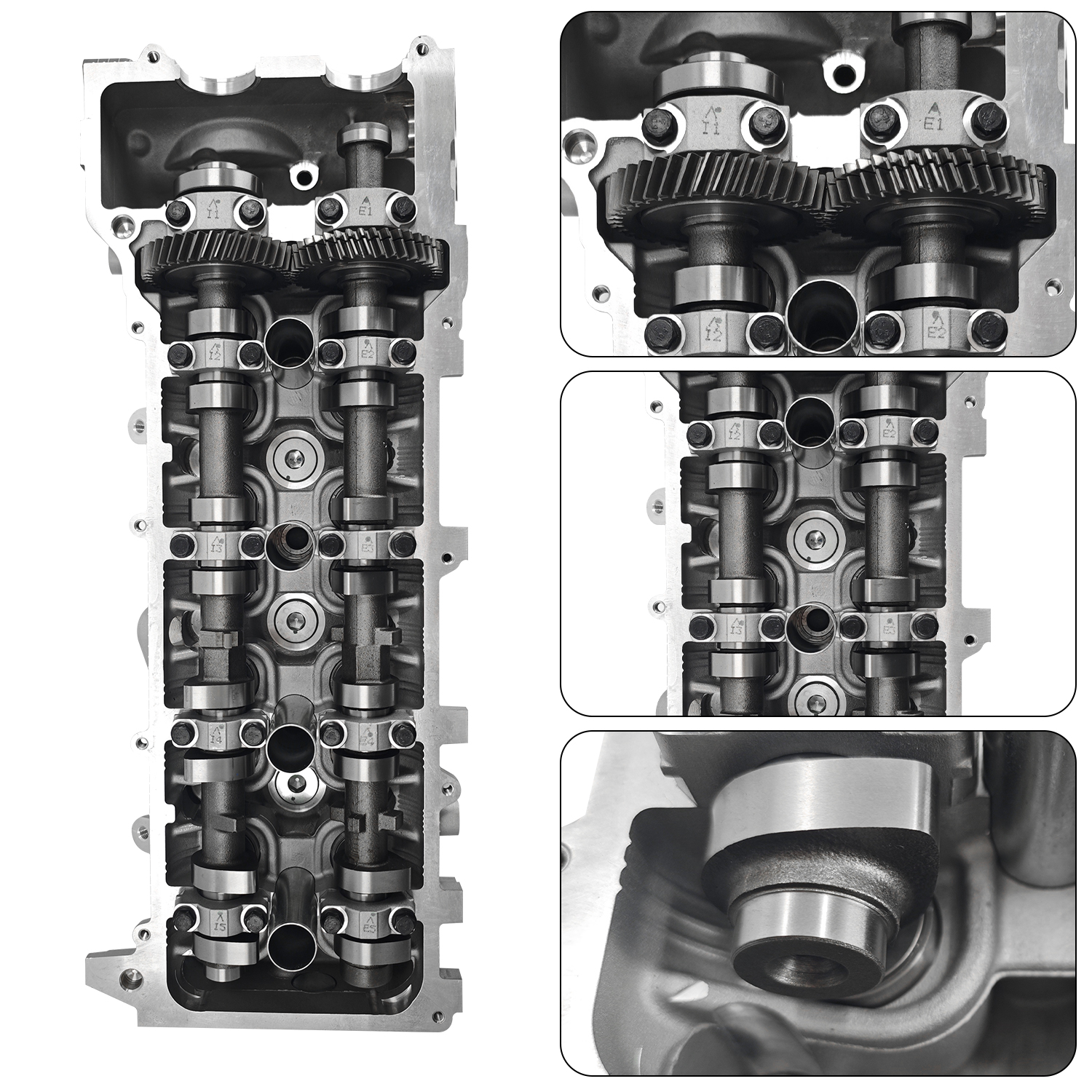 Cylinder Head Assembly Fits for Toyota Tacoma 2.4L 2.7L 1995-2000 4Runner 2.7L 1996-2000 T100 2.7L 2RZFE 3RZFE