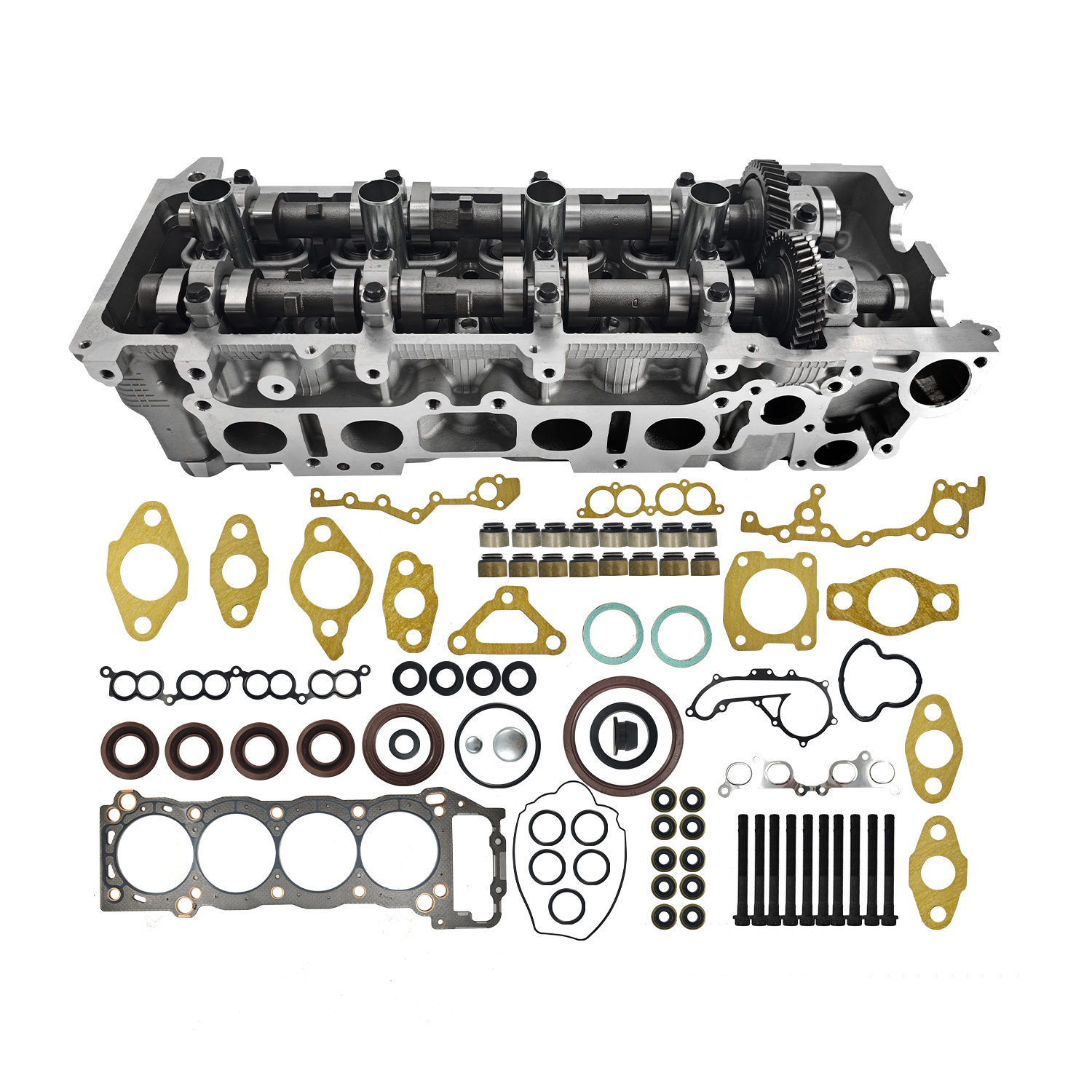 Cylinder Head Assembly Fits for Toyota Tacoma 2.4L 2.7L 1995-2000 4Runner 2.7L 1996-2000 T100 2.7L 2RZFE 3RZFE