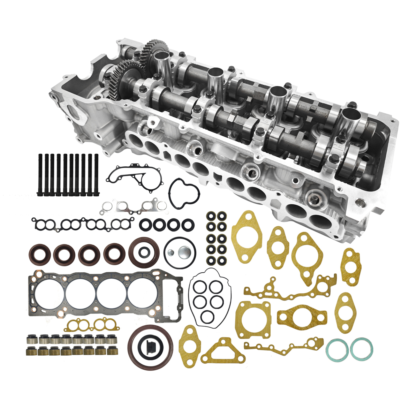 Cylinder Head Assembly Fits for Toyota Tacoma 2.4L 2.7L 1995-2000 4Runner 2.7L 1996-2000 T100 2.7L 2RZFE 3RZFE
