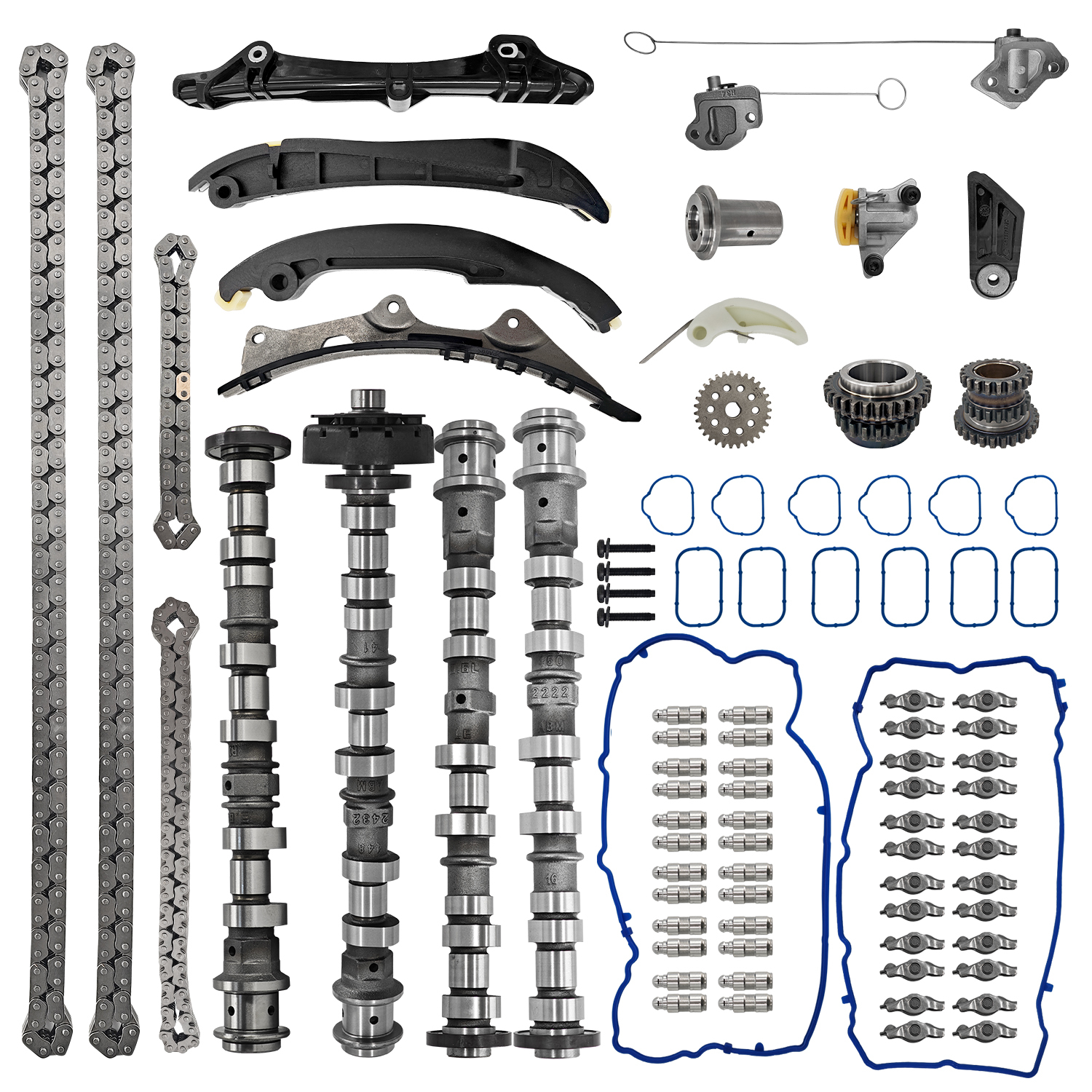 Engine Camshafts Rockers Arm Lifters Timing Kit for Jeep Grand Cherokee Wrangler, for Dodge Avenger Durango Challenger Charger, For Ram 1500-3500, For Chrysler 200 300 Town&Country 3.6L 2011-2016