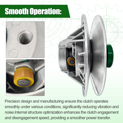 21040303301 Secondary CVT Driven Clutch for 2014-2021 ODES UTV 800 ATV800 Dominator Raider Assailant X2 X4 D2