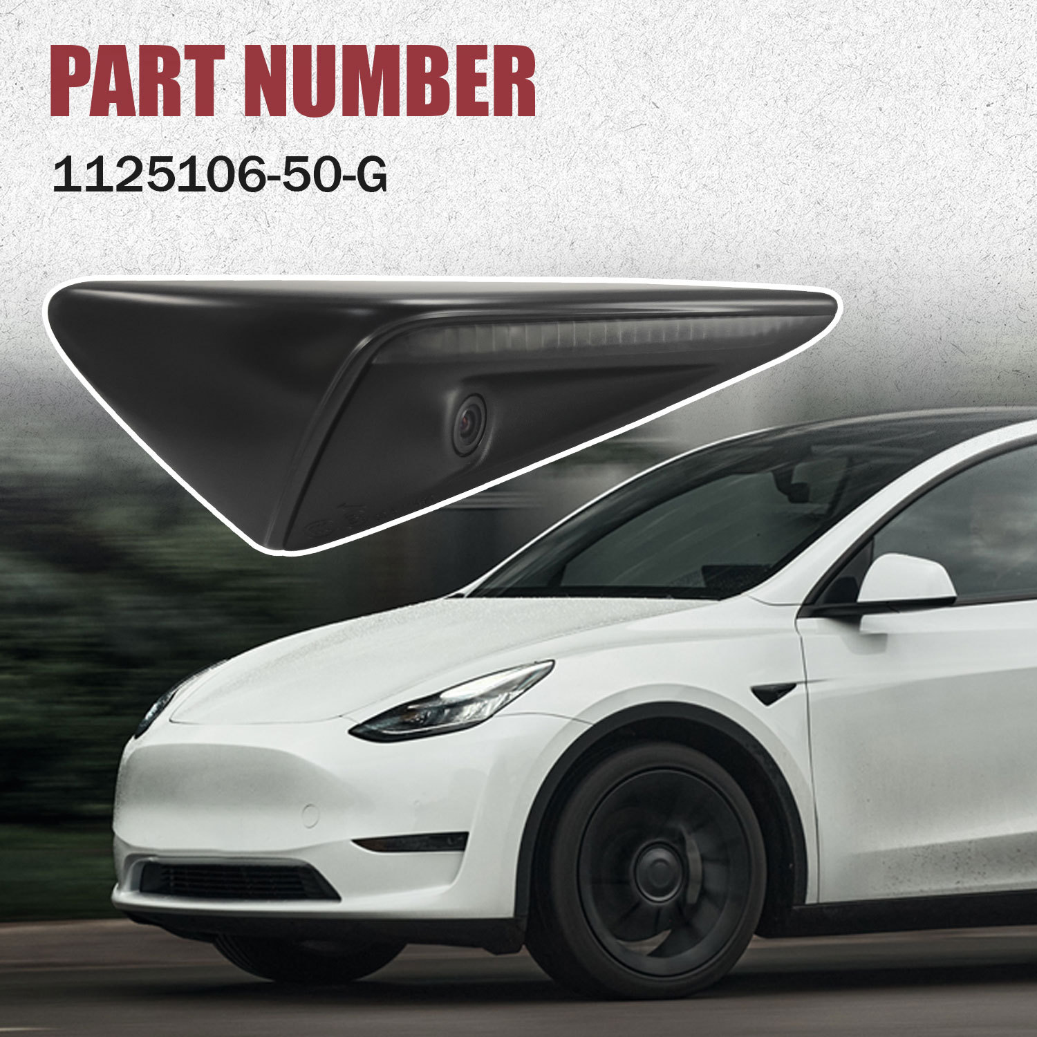 Repeater Fender Camera for 2021‑2023 Tesla Model 3 and Model Y Repeater Fender Camera