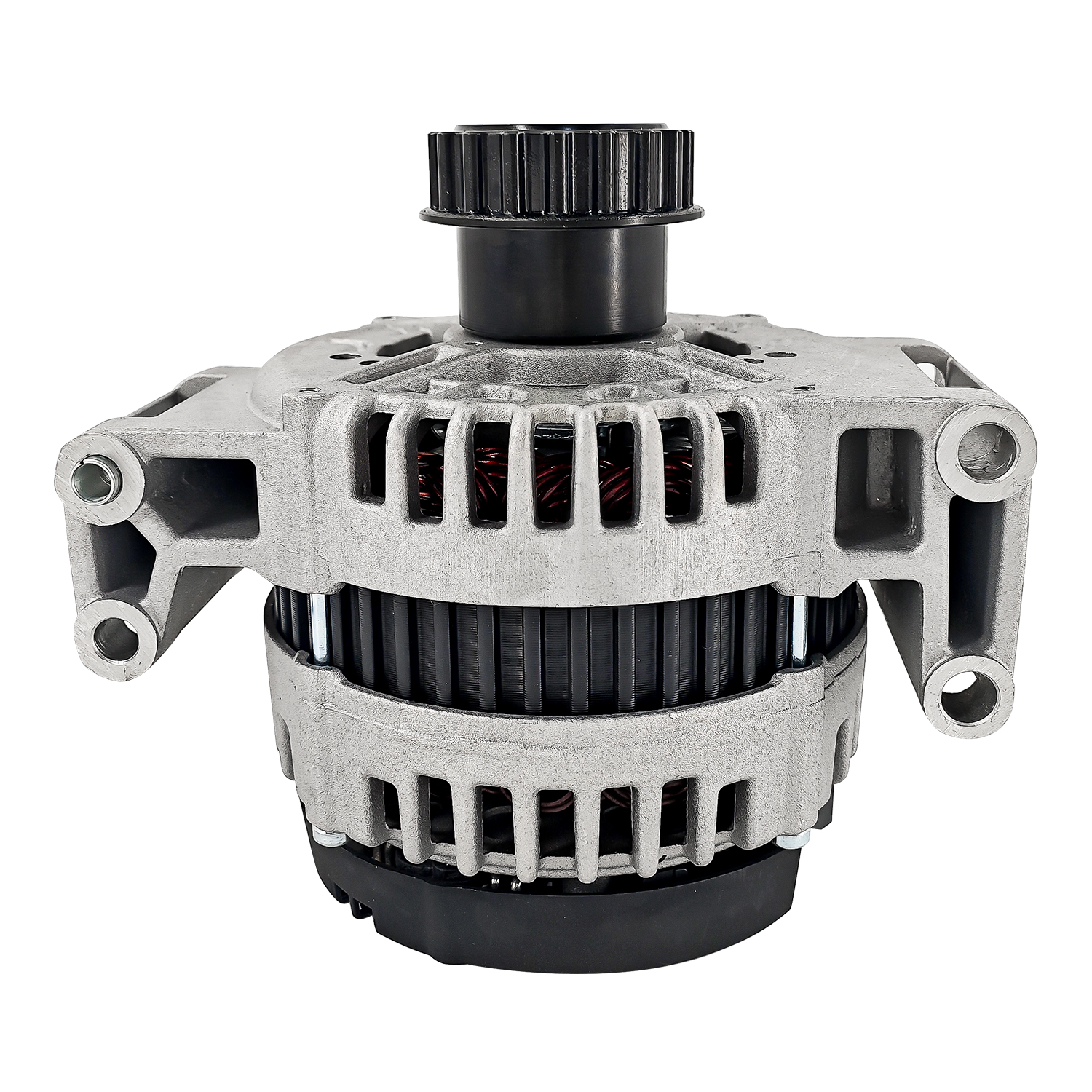 12V 150A Alternator w/Decoupler for Volvo XC60 2010-2014 XC70 2008-2015, XC90 2007-2014, S60 2012, S80 2007-2015, V70 2008-2010; for Land Rover LR2 2008-2012