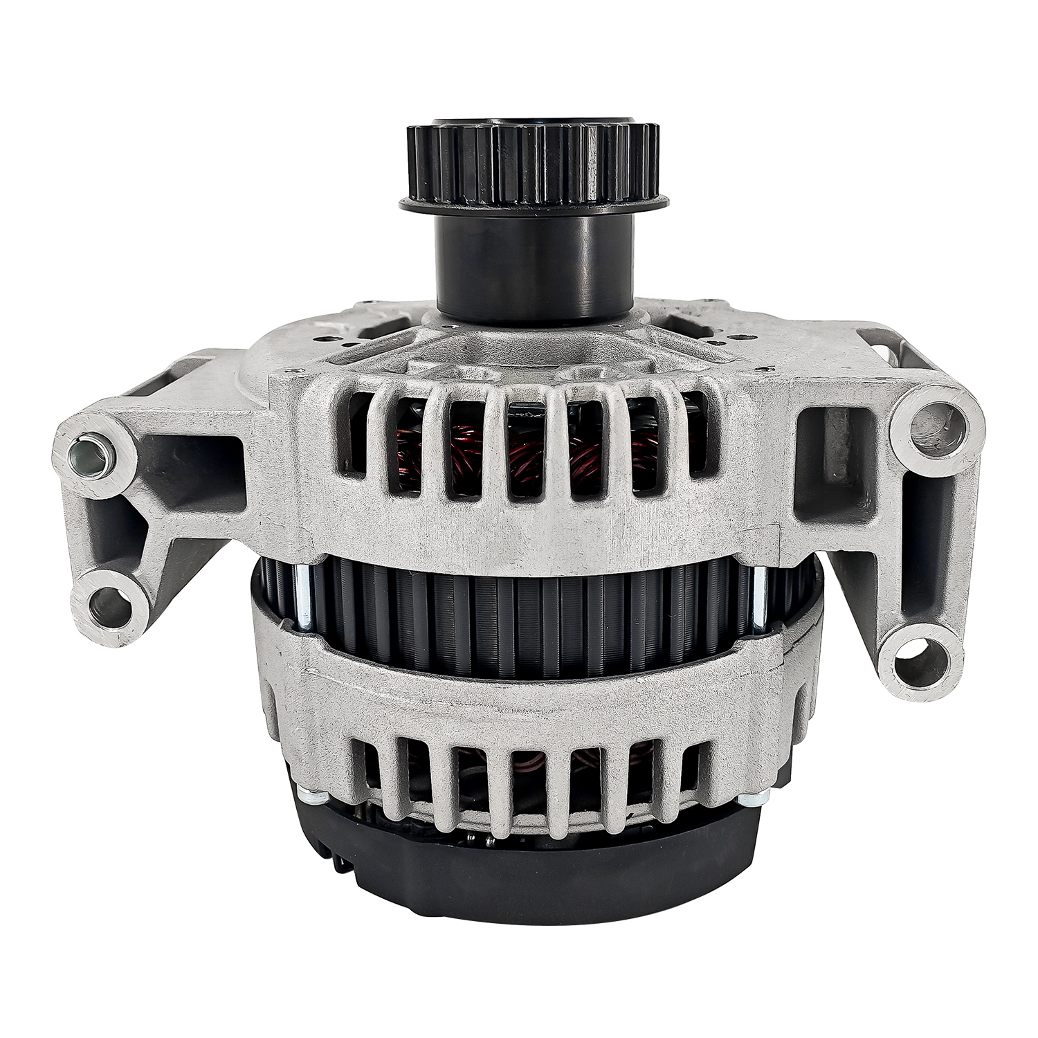 12V 150A Alternator w/Decoupler for Volvo XC60 2010-2014 XC70 2008-2015, XC90 2007-2014, S60 2012, S80 2007-2015, V70 2008-2010; for Land Rover LR2 2008-2012