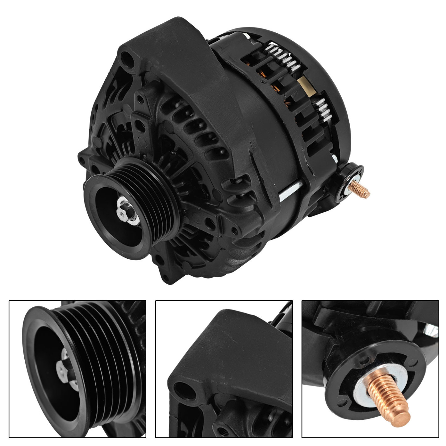 High Output 300AMP Alternator for Cadillac Escalade for Chevy Suburban Tahoe Rainier Ascender Hummer H2 Saab 9-7X 2000-2006