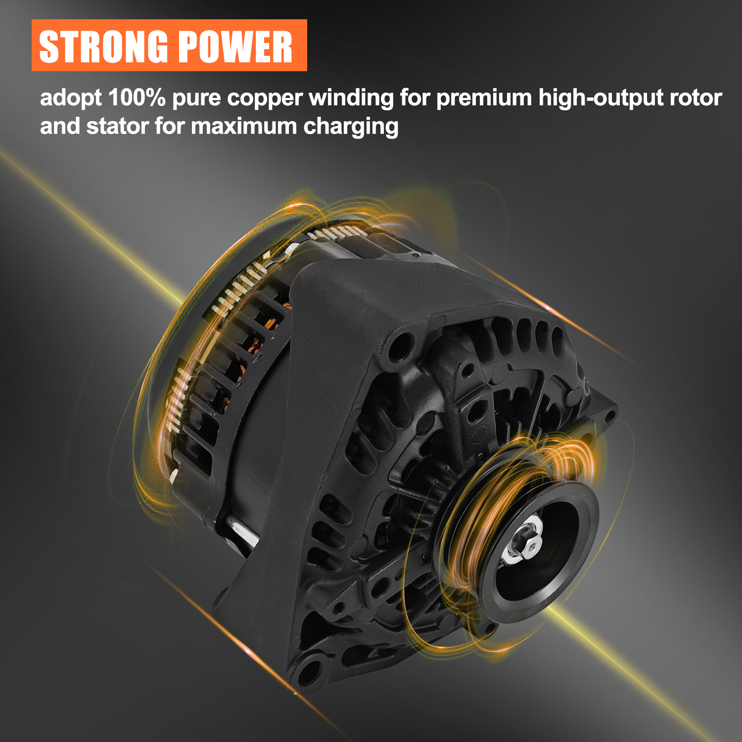 High Output 300AMP Alternator for Cadillac Escalade for Chevy Suburban Tahoe Rainier Ascender Hummer H2 Saab 9-7X 2000-2006