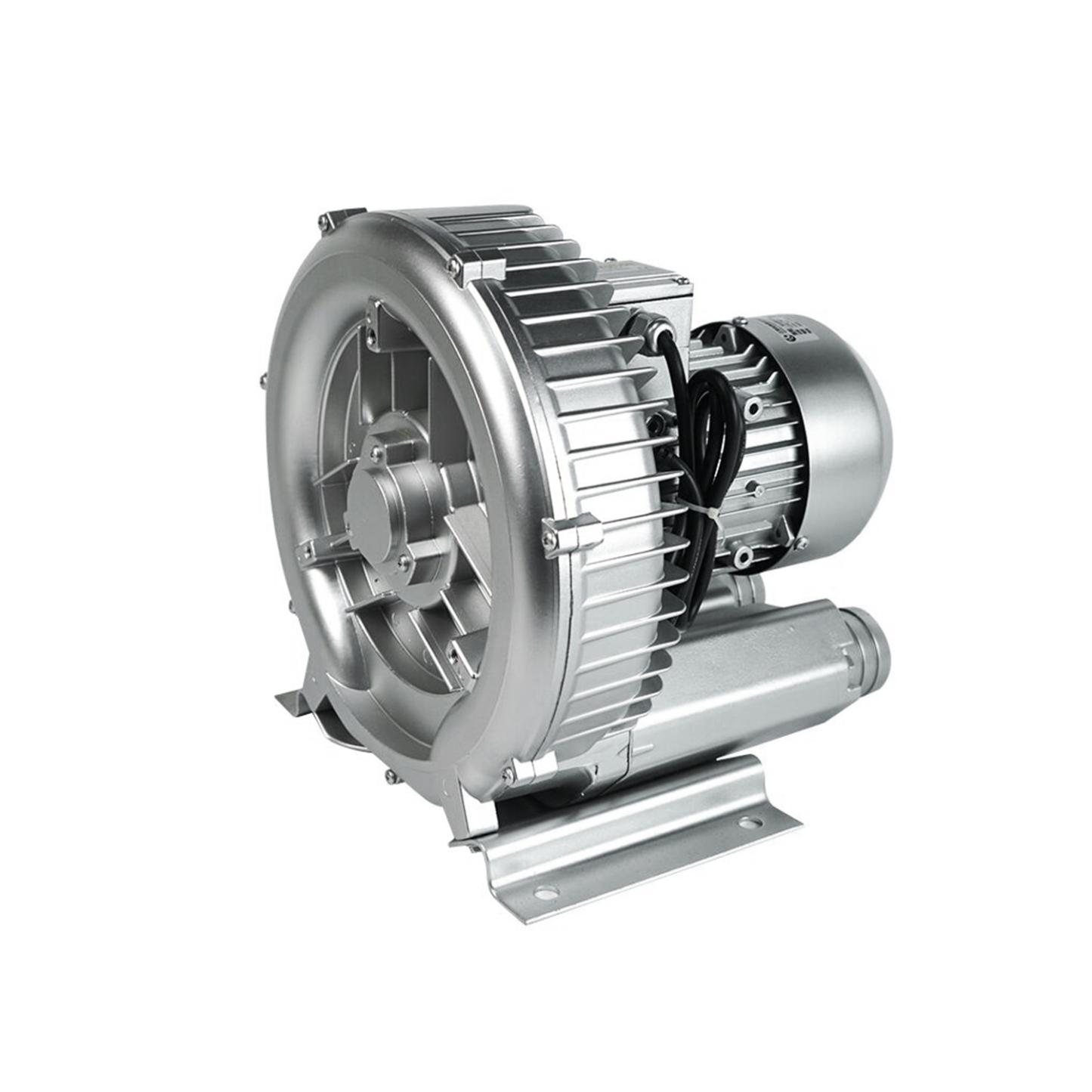 Regenerative Blower 2 HP 1.75 kW 150 CFM 2" BSP 110-120V Vacuum Pump for Air Blowing or Suction for Sewage Aeration Aquarium Fish Pond