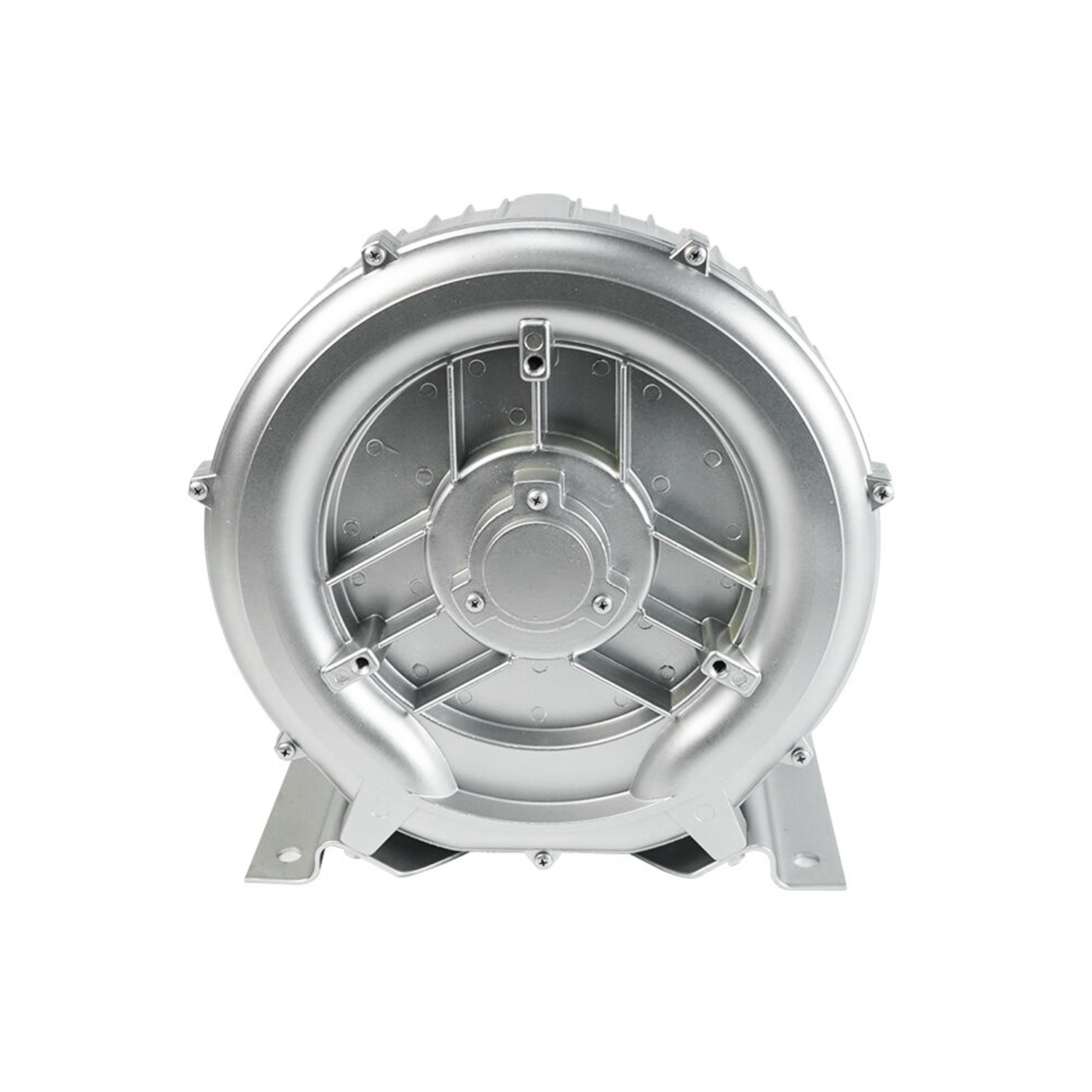 Regenerative Blower 2 HP 1.75 kW 150 CFM 2" BSP 110-120V Vacuum Pump for Air Blowing or Suction for Sewage Aeration Aquarium Fish Pond