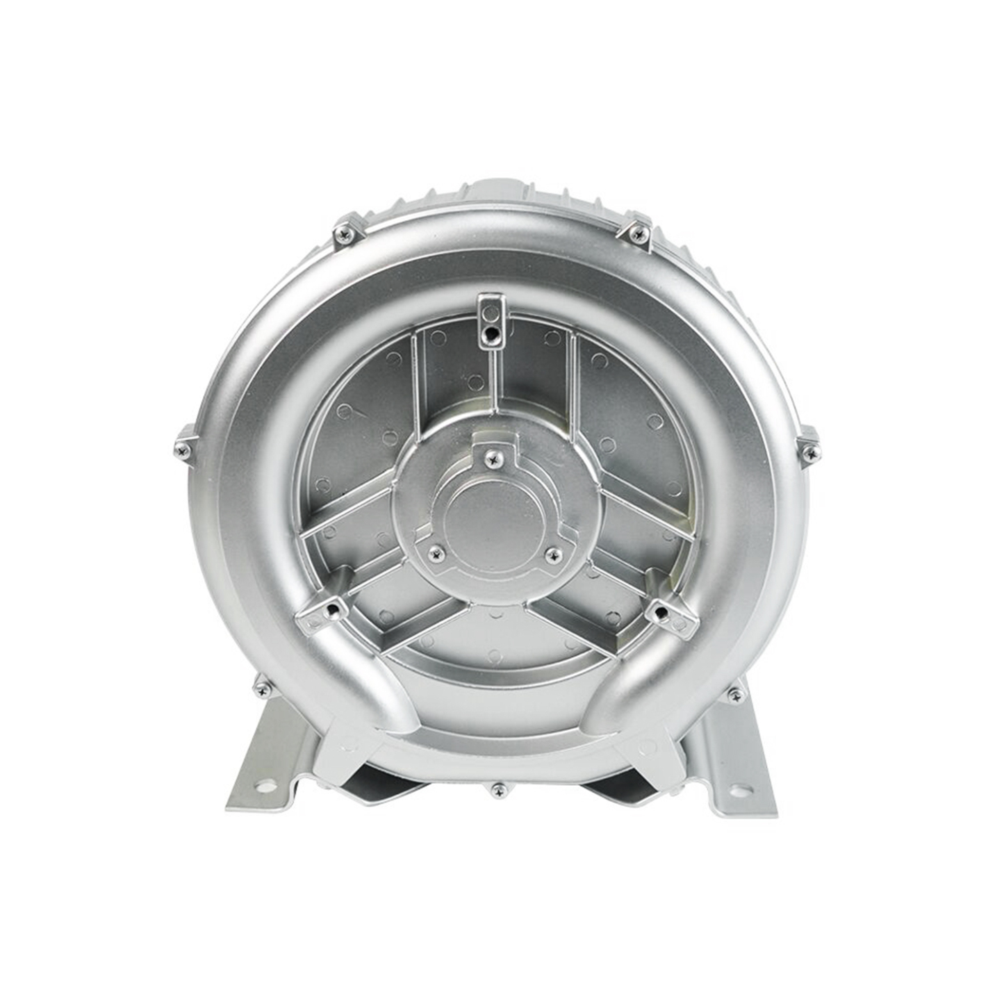 Regenerative Blower 2 HP 1.75 kW 150 CFM 2" BSP 110-120V Vacuum Pump for Air Blowing or Suction for Sewage Aeration Aquarium Fish Pond