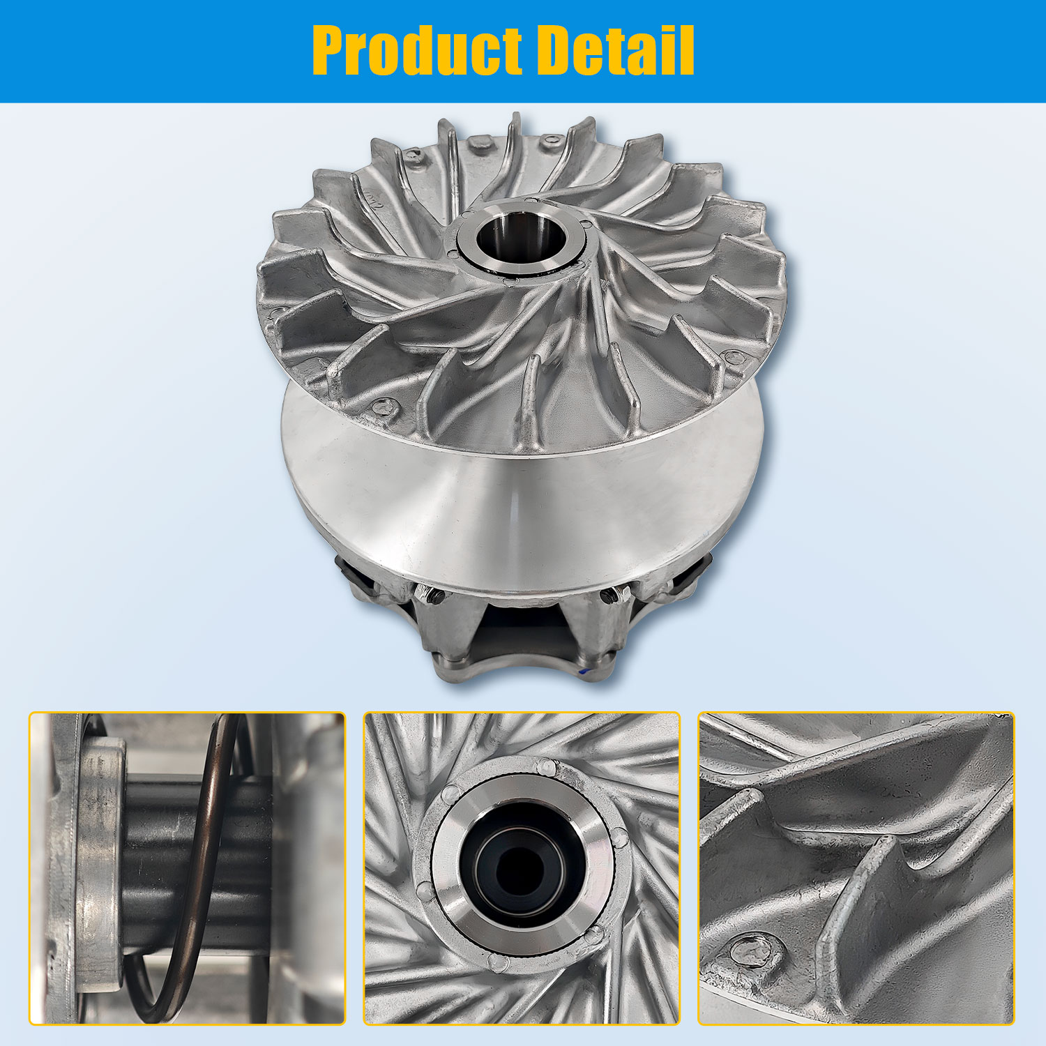 49093-1075 Primary Drive Clutch & Puller Tool Fits for 2003-2013 Kawasaki Prairie 360 