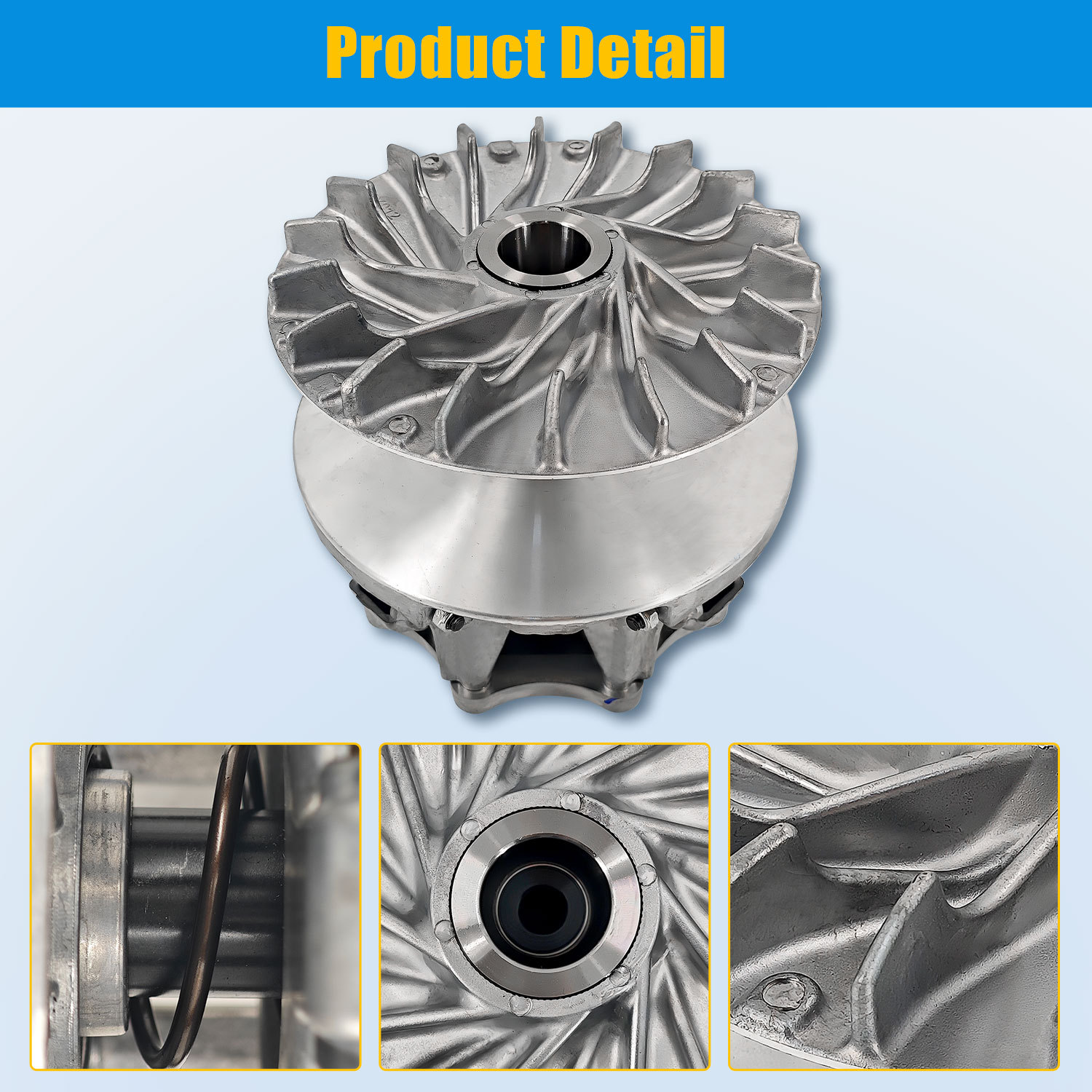 49093-1075 Primary Drive Clutch & Puller Tool Fits for 2003-2013 Kawasaki Prairie 360 