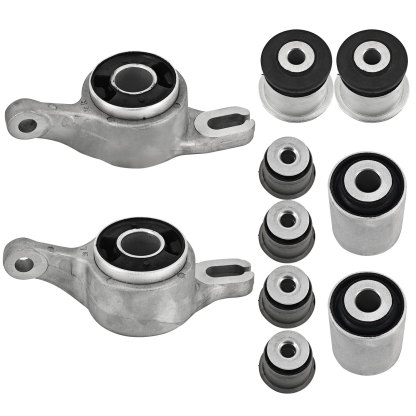 10PCS Front Control Arm Bushing Kit for Jeep Grand Cherokee & for Dodge Durango 2011-2015 #68022624AE 