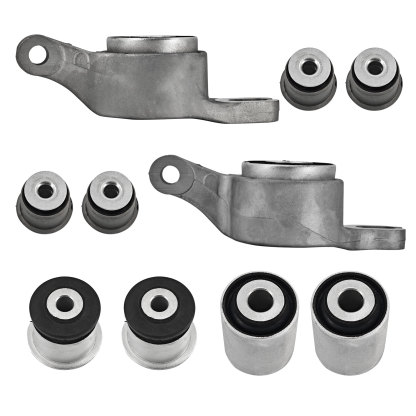 10PCS Front Control Arm Bushing Kit for Jeep Grand Cherokee & for Dodge Durango 2011-2015 #68022624AE 