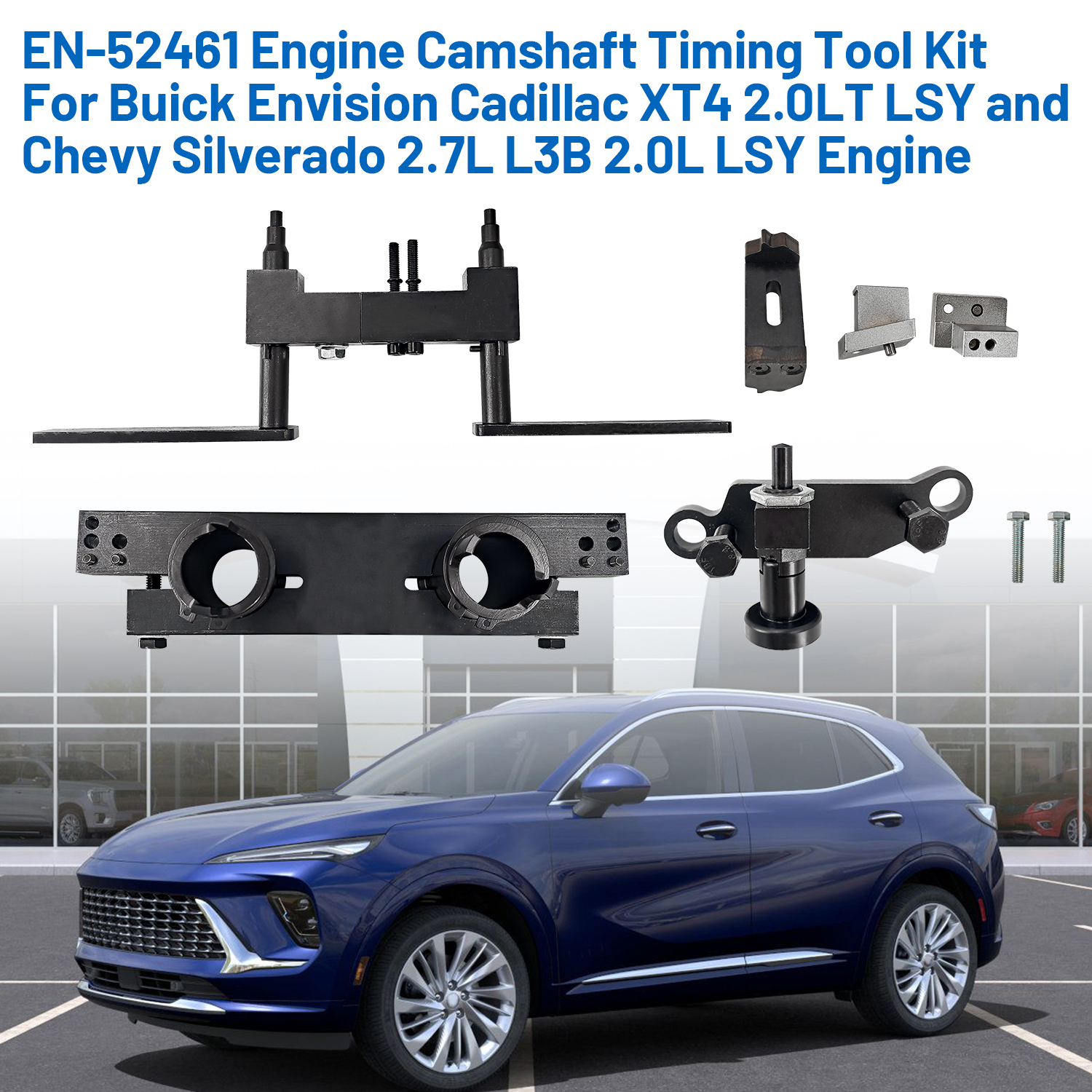 Engine Camshaft Timing Tool Kit Compatible with Buick Envision Cadillac XT4 2.0LT LSY and Chevy Silverado 2.7L L3B 2.0L LSY Engine