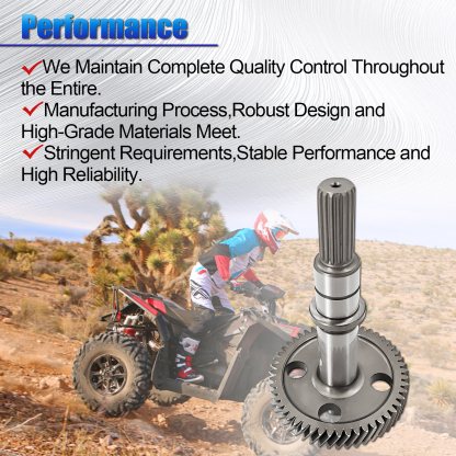 3235194 Input Shaft Compatible with 2015-2021 Polaris Scrambler Sportsman Touring 550 850 1000 SP XP X2