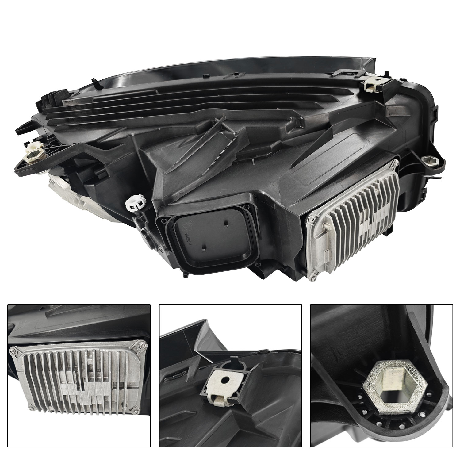 Left Driver Side Headlight for  2016-2019 Mercedes-Benz GLC-class W253 GLC300 GLC350e GLC43 AMG GLC63 AMG