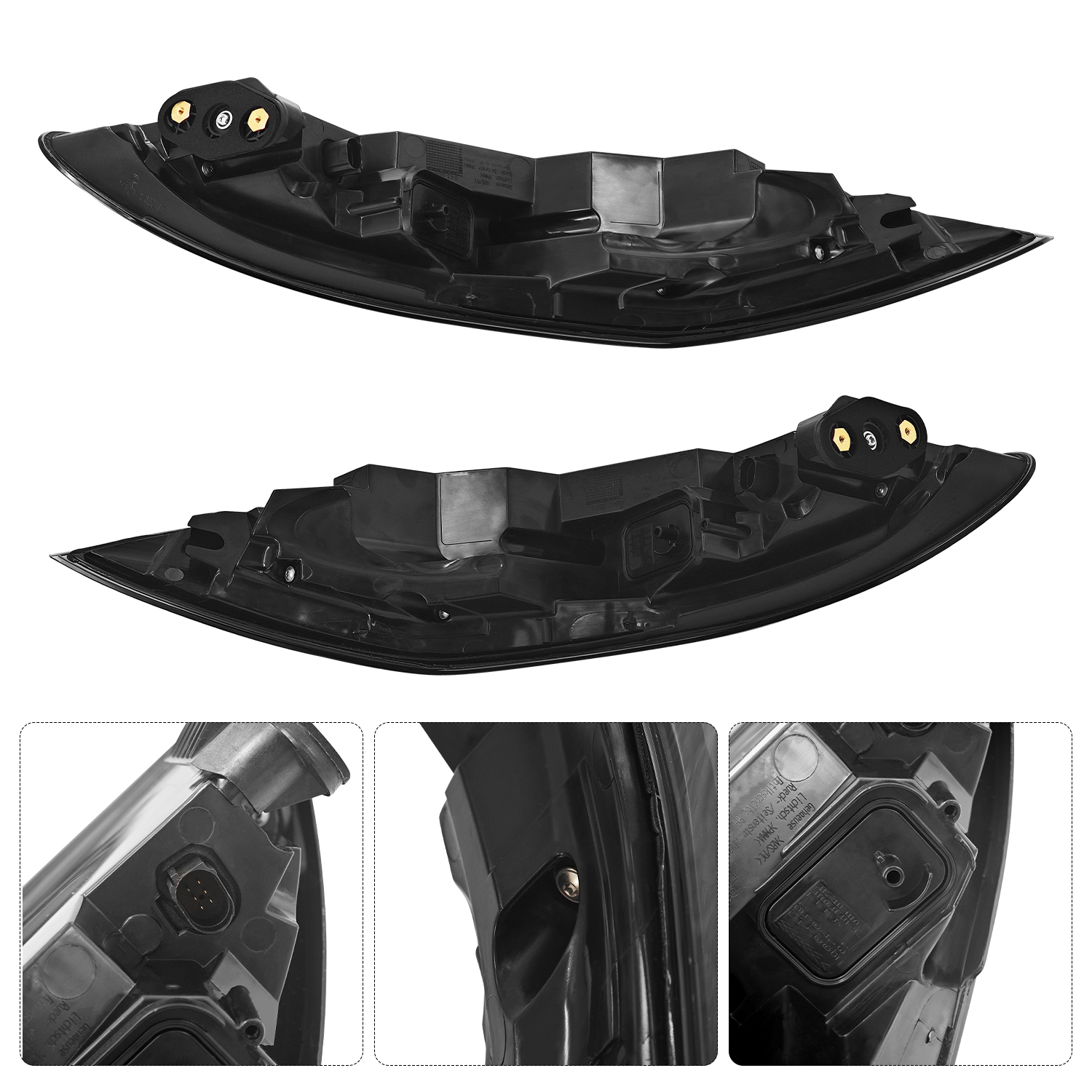 2010-2013 Porsche Panamera 970.1 Smoke Black LED Rear Tail Lights Brake Lamp