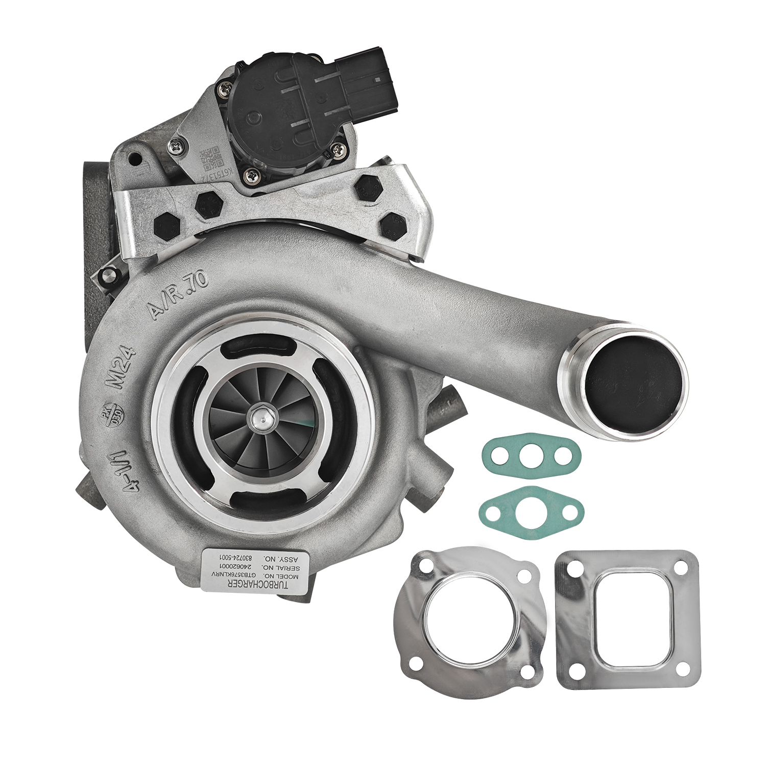 830724-5001 Geramic Bearing Turbocharger Fit for Hino Truck 268 338 338T Range with J08E 7.7L Replace# GTB3576KLNRV