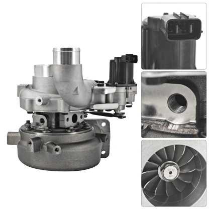 830724-5001 Geramic Bearing Turbocharger Fit for Hino Truck 268 338 338T Range with J08E 7.7L Replace# GTB3576KLNRV