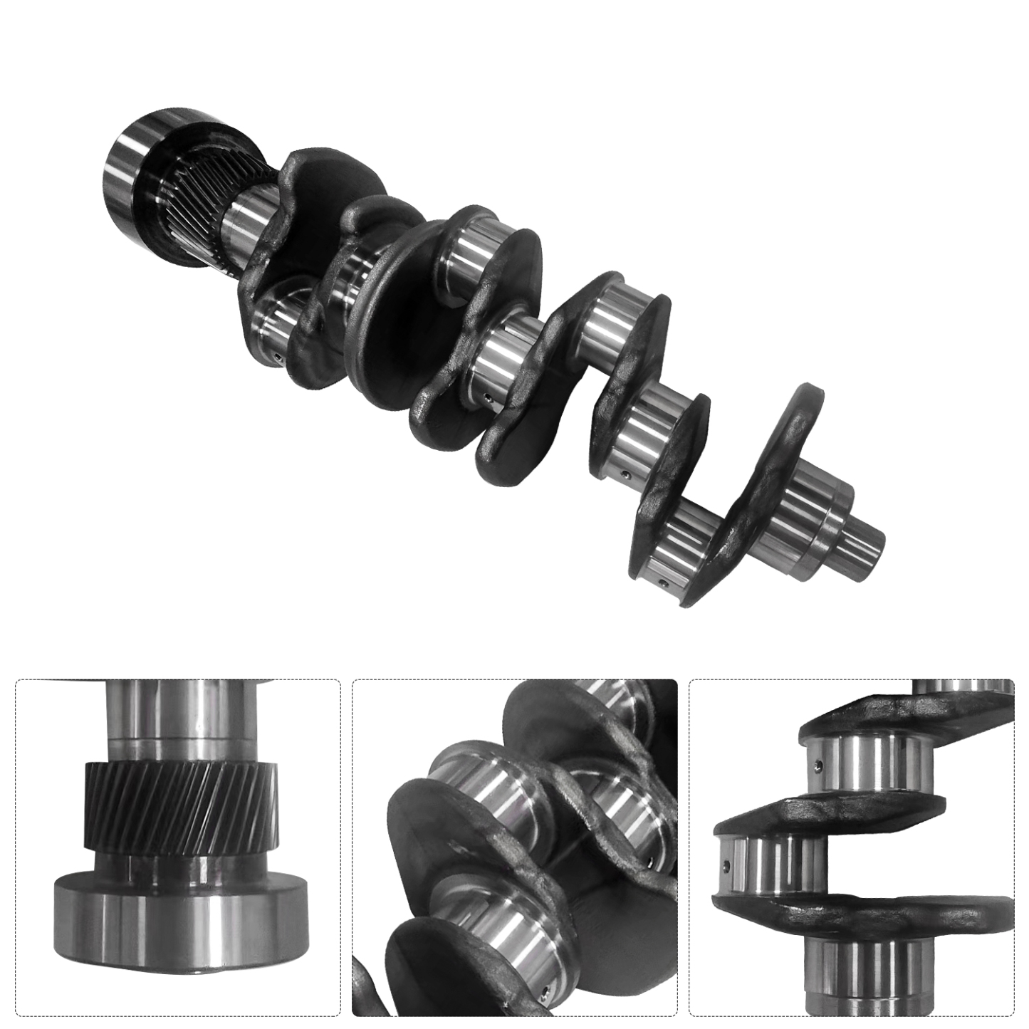 Crankshaft For Bobcat 7256752 Doosan D34 D34NAP D34D D34P Engines 150107-005420