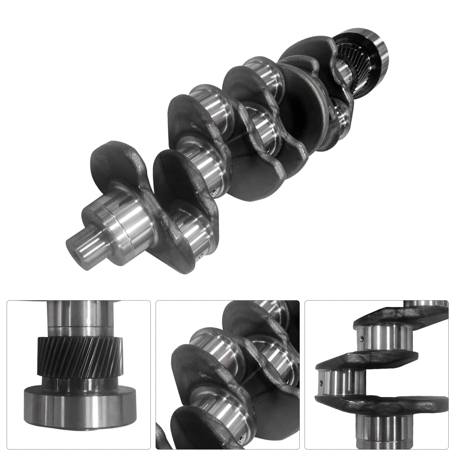 Crankshaft For Bobcat 7256752 Doosan D34 D34NAP D34D D34P Engines 150107-005420