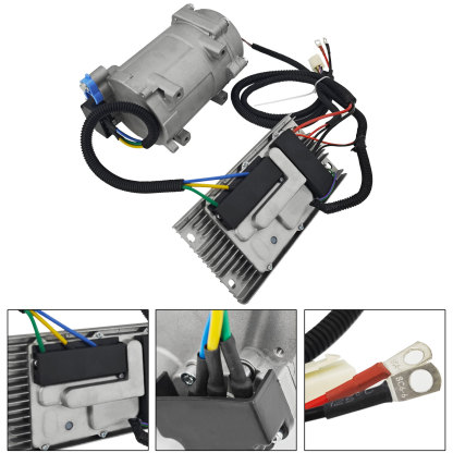 Universal AC Electric Compressor 20cc/r Air Conditioner Compressor AC.100.3851 for 12V Auto Compressor for R134a