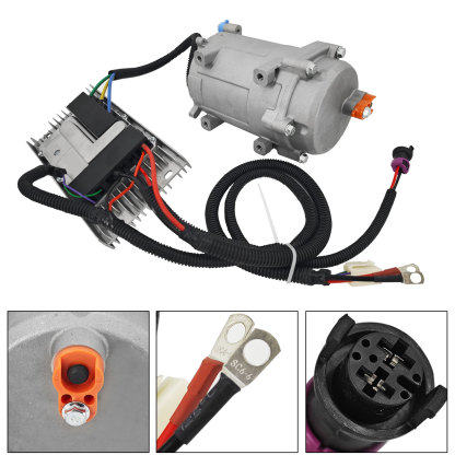 Universal AC Electric Compressor 20cc/r Air Conditioner Compressor AC.100.3851 for 12V Auto Compressor for R134a