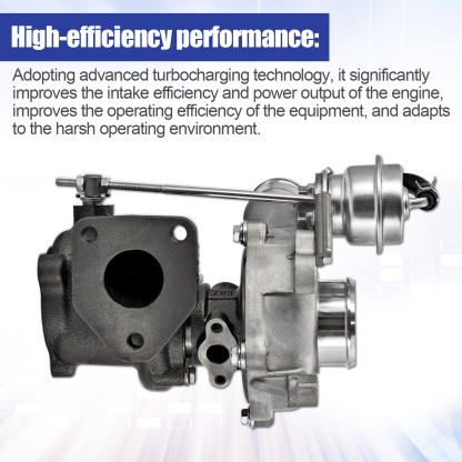 Turbo K03 Turbocharger Compatible with Doosan Engine D34 Bobcat Loader A770 S740 S750 S770 S850 T740 T750 T770 T870