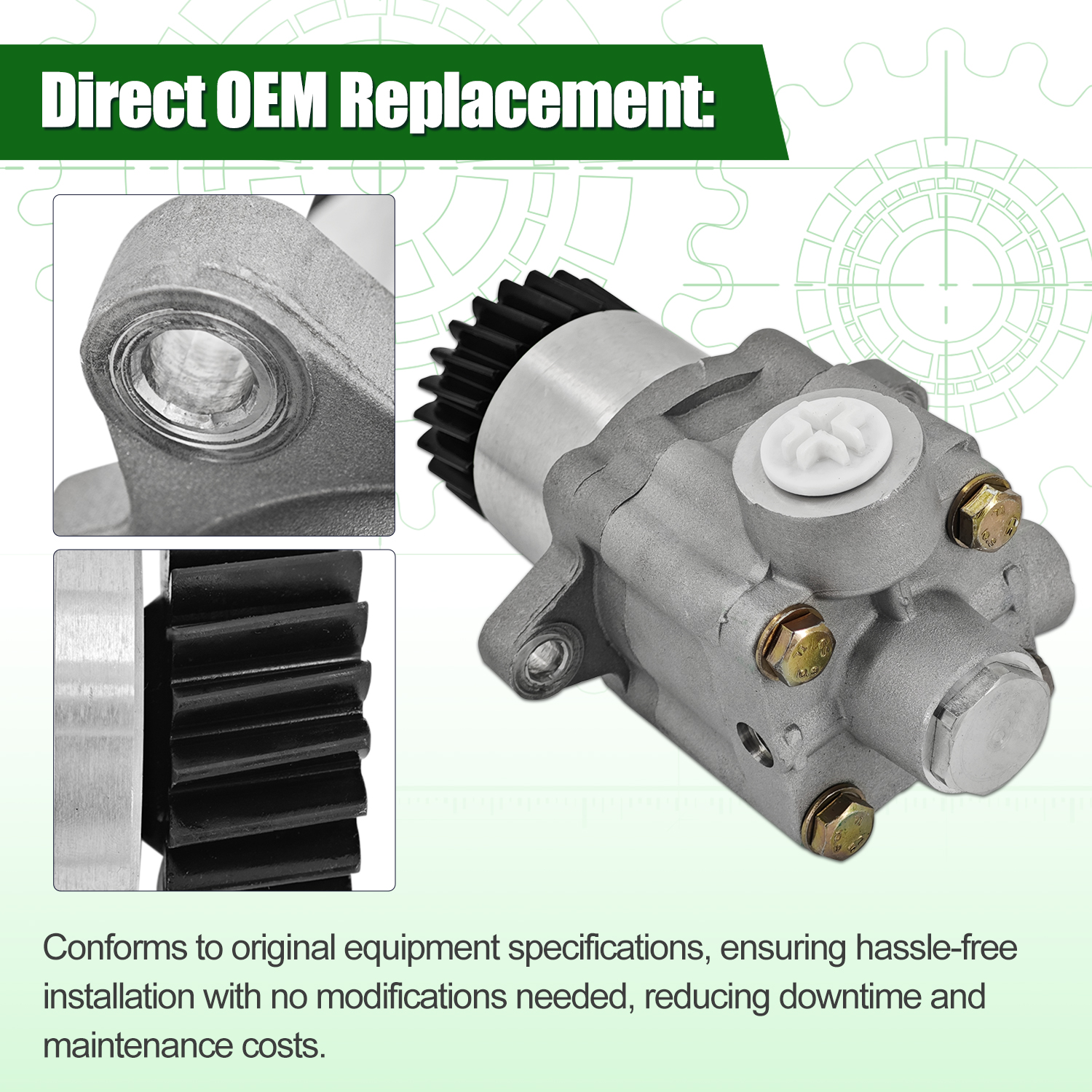 20532472 20357309 Power Steering Pump Fits for Volvo D12 Engine WG64 Truck