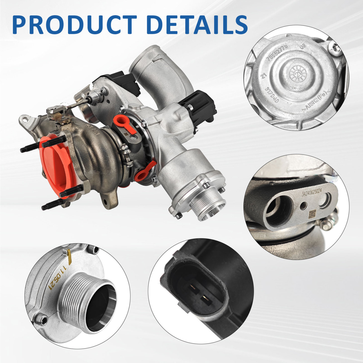 06L145722B Turbo Turbocharger RHF5 Fits For 2012-2020 Audi A4 A5 A6 A7 Q5 2.0L l4