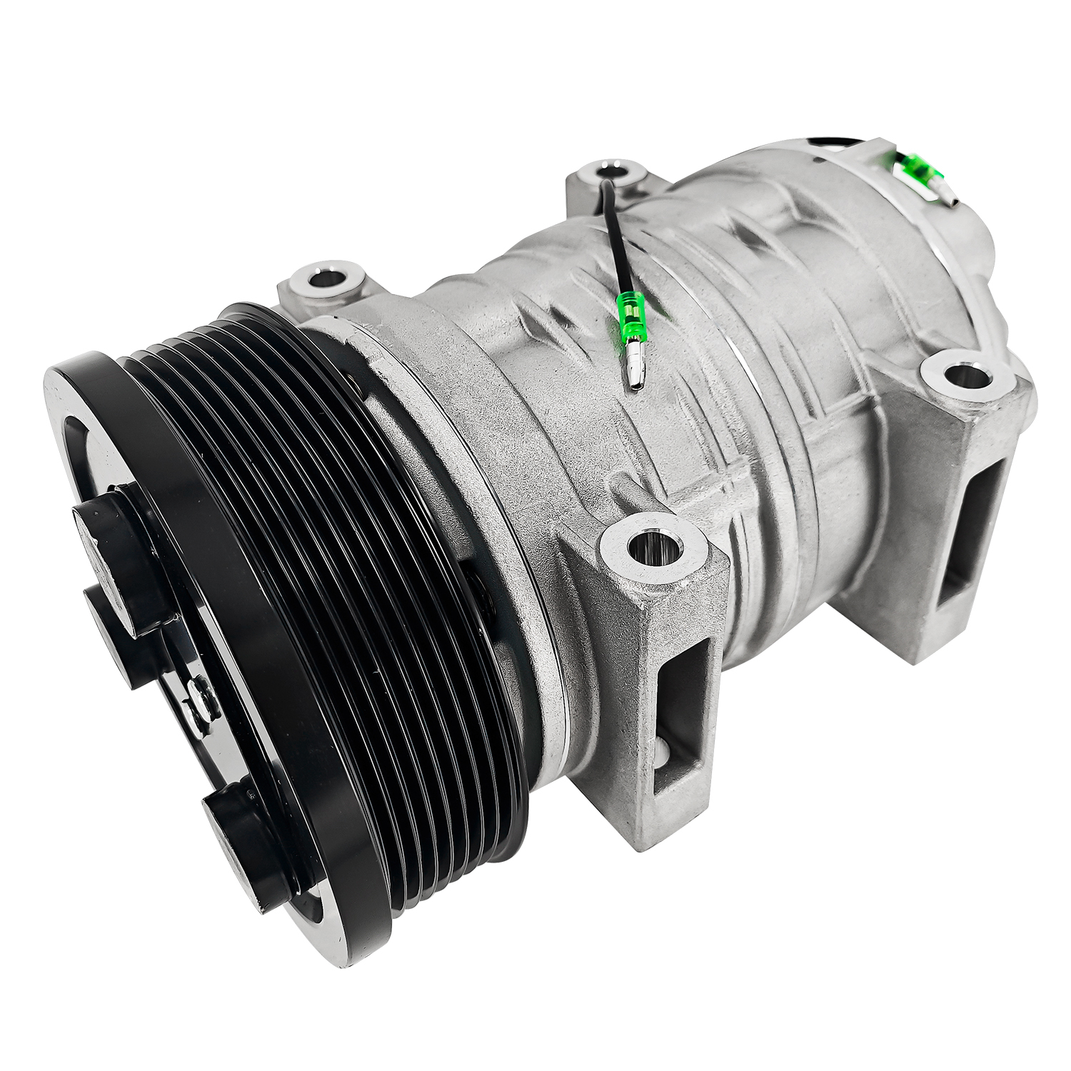 AC Compressor Compatible with Valeo TM21 Seltec 8 Grooves 12 Volts Replace T915146C
