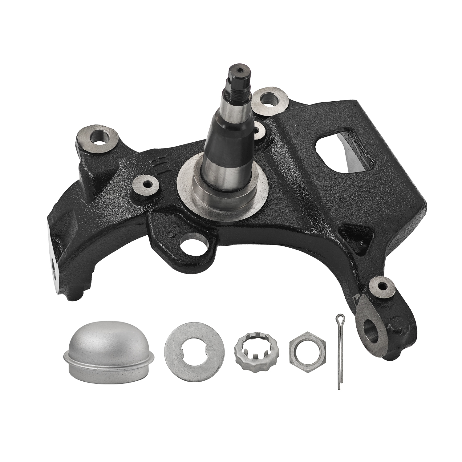 Front Left Driver Side Steering Knuckle for Ford Expedition 1997-2002, F-150 1997-2003, F-150 Heritage 2004, F-250 1997-1999